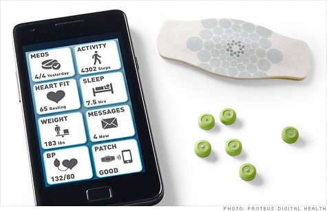 Track your prescription drugs with this high-tech pill from Proteus