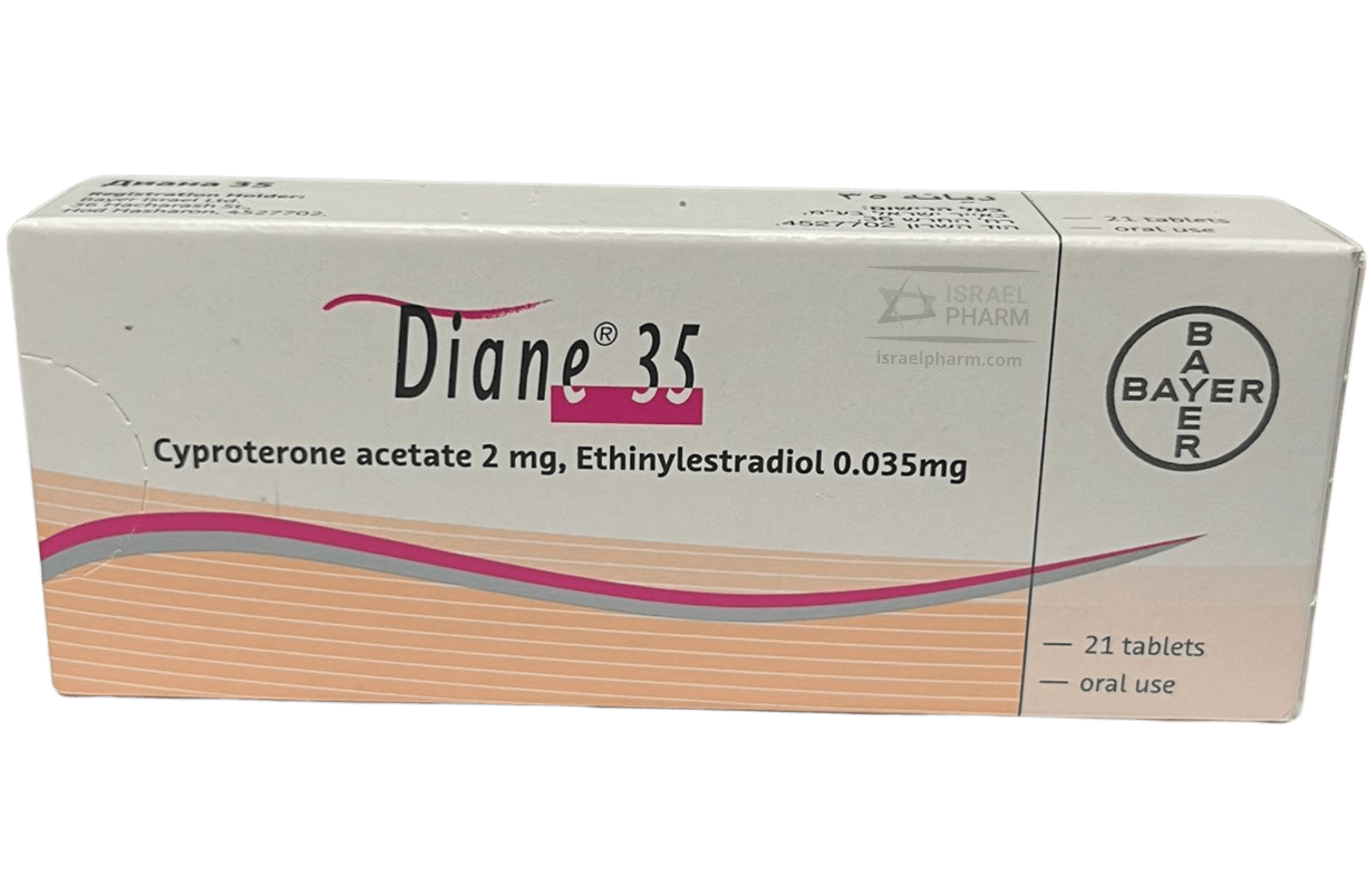 Diane is a combination oral contraceptive that is manufactured by Bayer in Germany.
