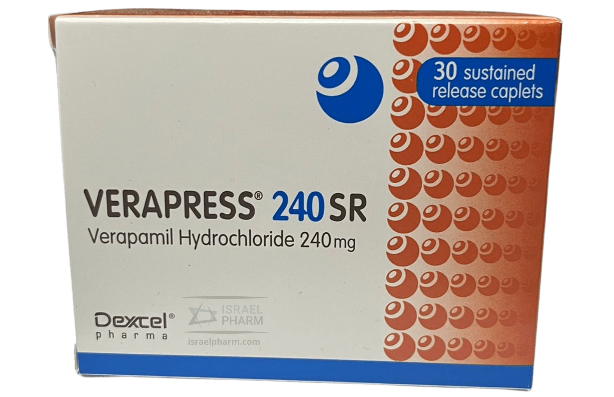 Ikacor, Ikapress, and Verapress are generic names for the brand-name blood pressure medication called Isoptin.