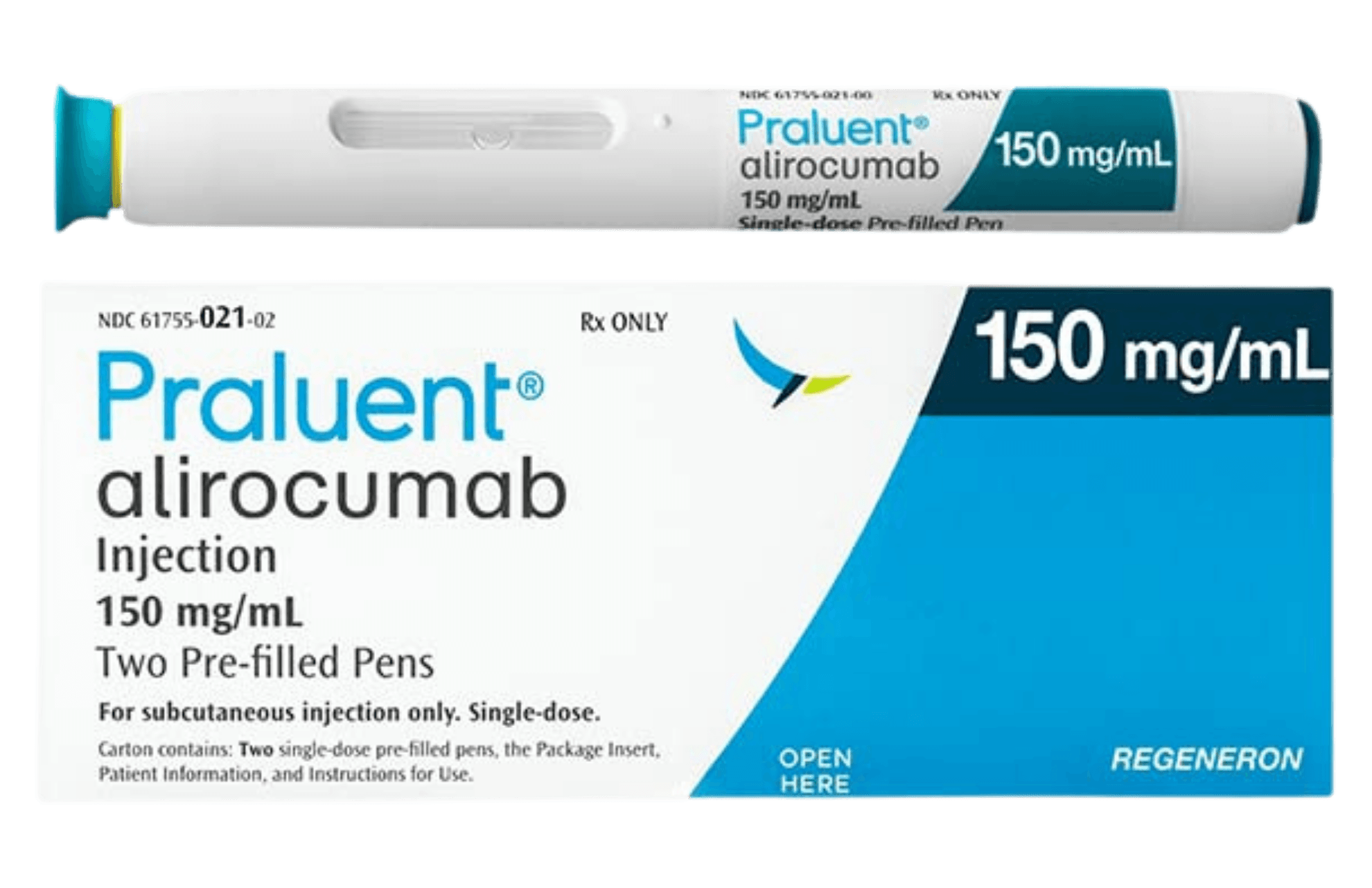 Praluent is manufactured by Sanofi-Aventis in France.