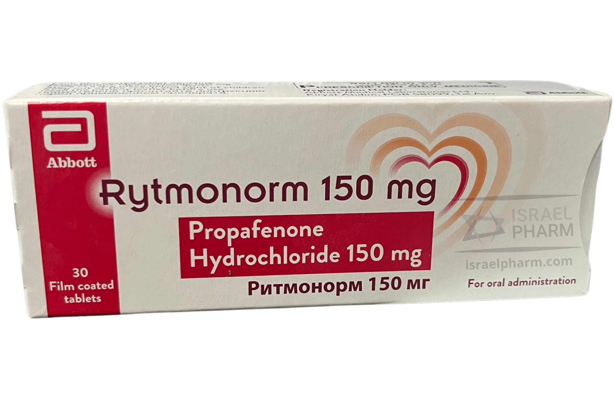 Rytmonorm and Profex are generic names for the brand name medication Rythmol.