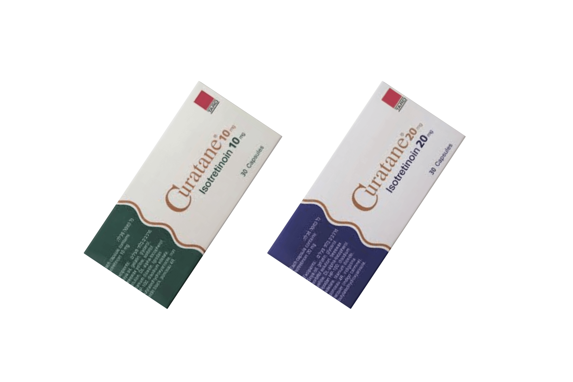 Curatane 10 and 20 mg