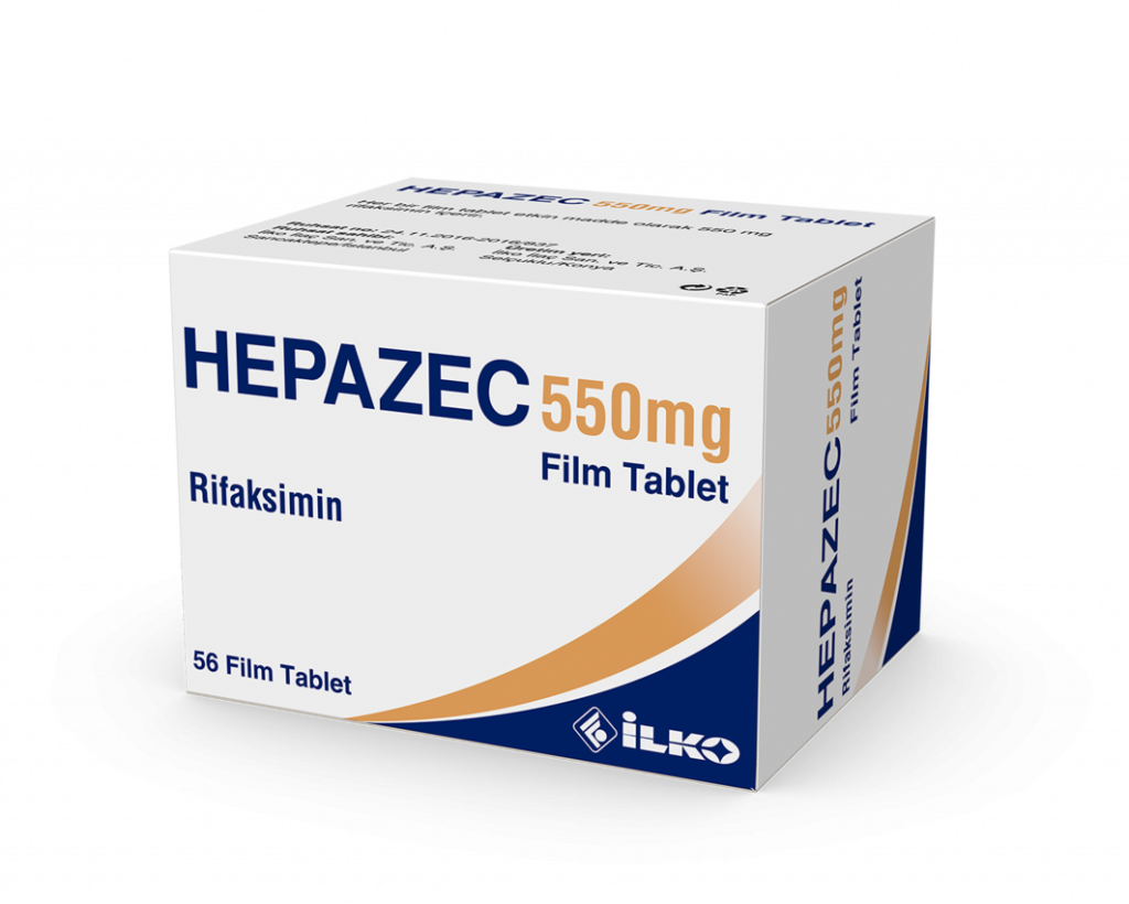 Hepazec is the Turkish brand name for Zifaxan