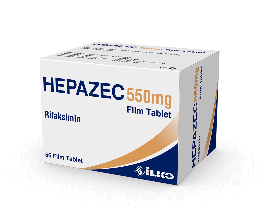 Hepazec is the Turkish brand name for Zifaxan