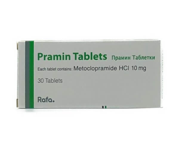 Buy Metcoclopramide Pramin Tablets