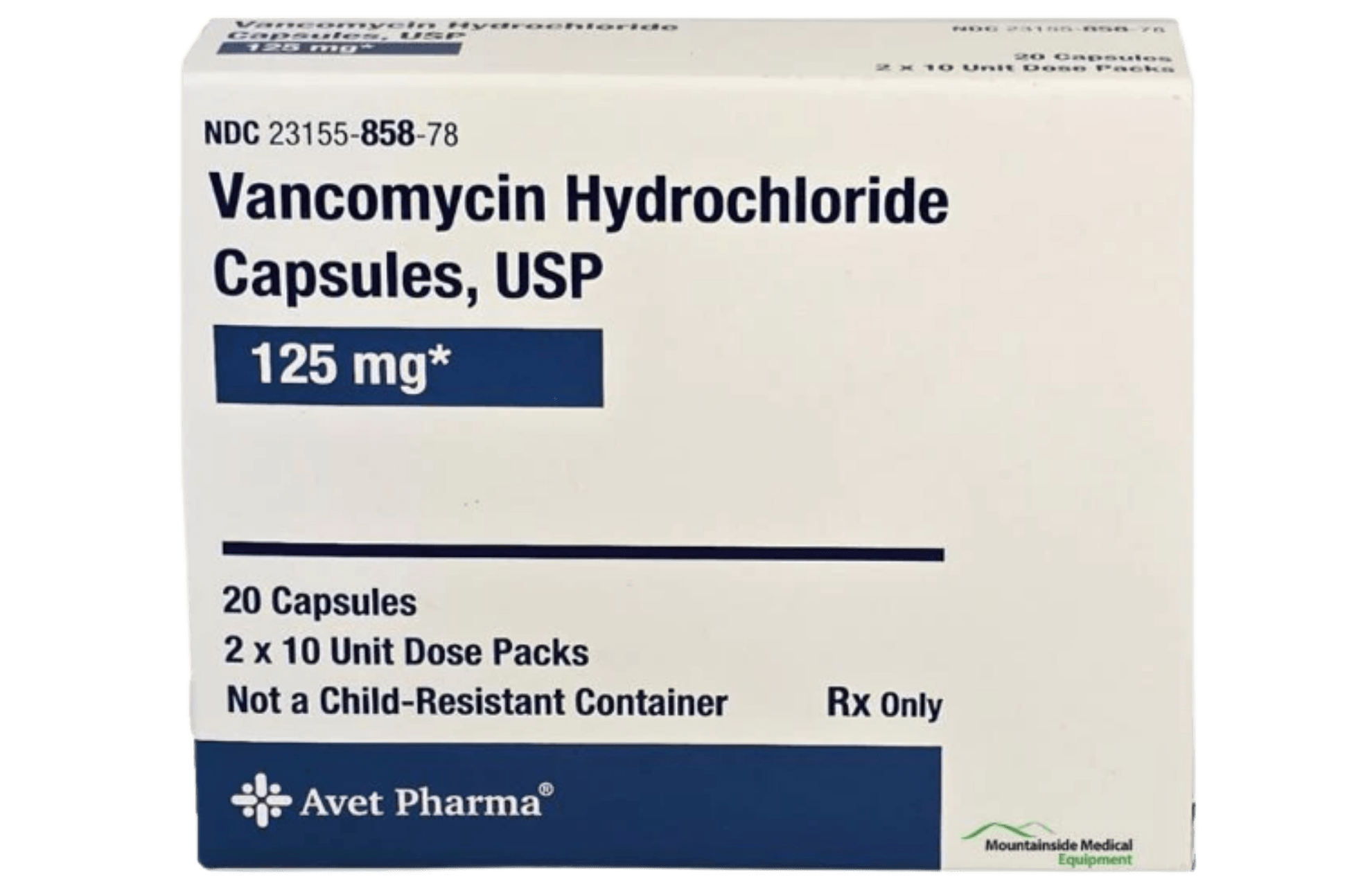 Vancomycin is the generic name for Vancocin.