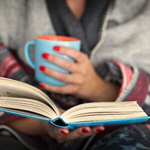 woman reading