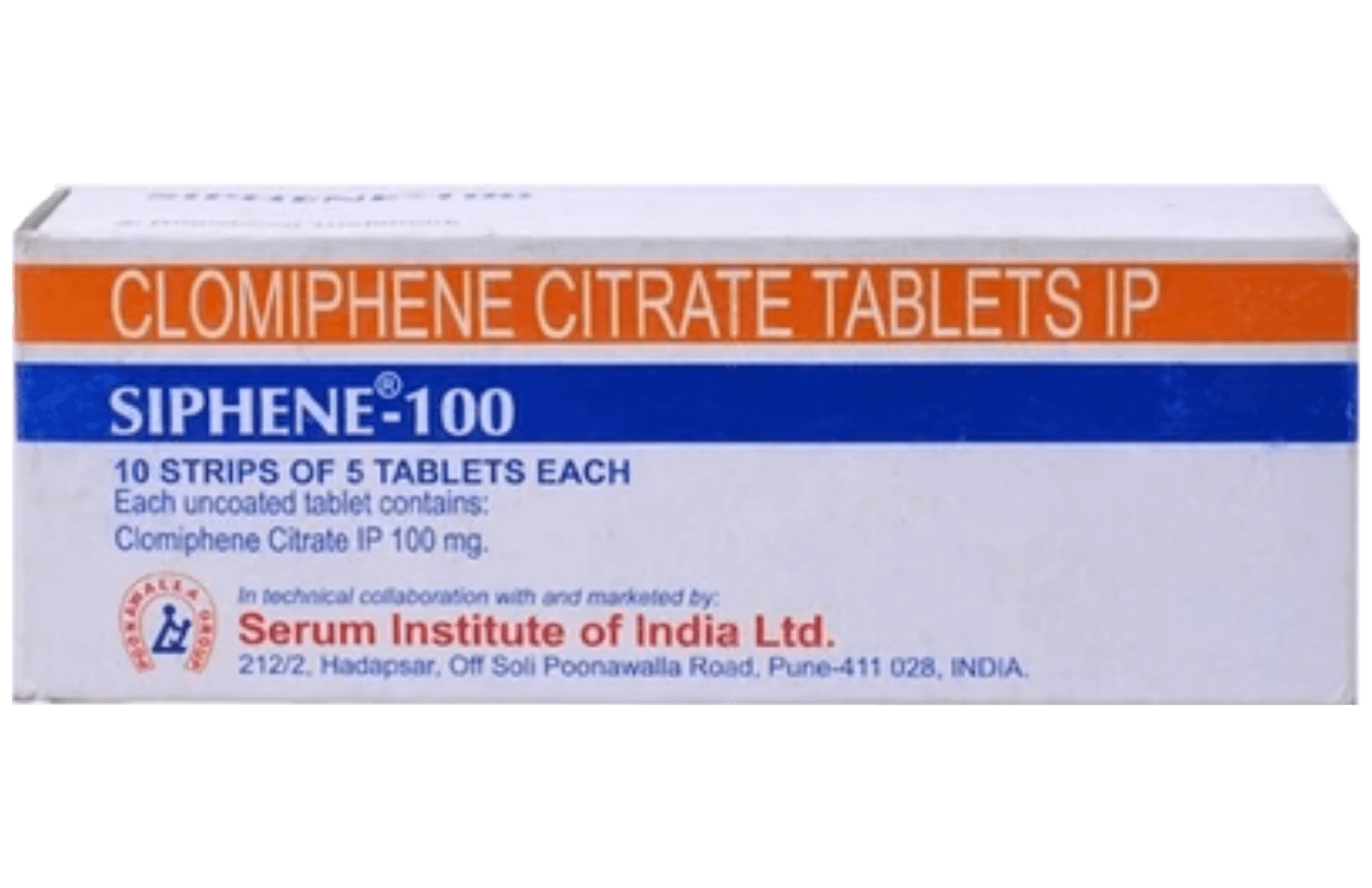 Siphene is the generic name for Clomid.