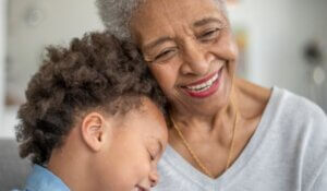 Grandmother and granddaughter - the things we hand down