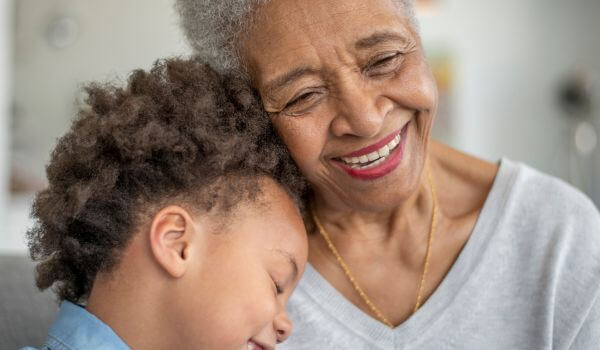Grandmother and granddaughter - the things we hand down