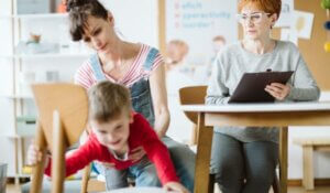 Boy with adhd and adhd coach