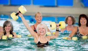 Seniors Water Aerobics