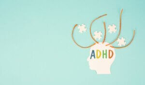 ADHD, attention deficit hyperactivity disorder, mental health, head with puzzle pieces