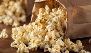 Home made popcorn