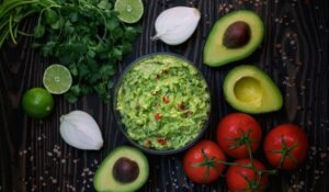 Making guacamole at home