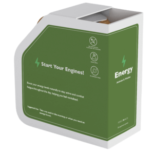 Energy booster vitamin pack