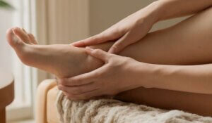 self foot massage - dealing with gout