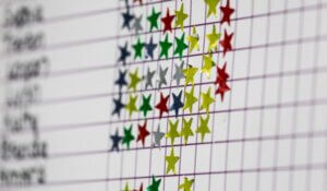  Star Sticker Award Progress Chart 