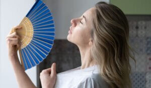 Hot flashes can be very uncomfortable 