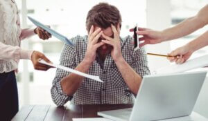 Stress is a common cause of hair loss