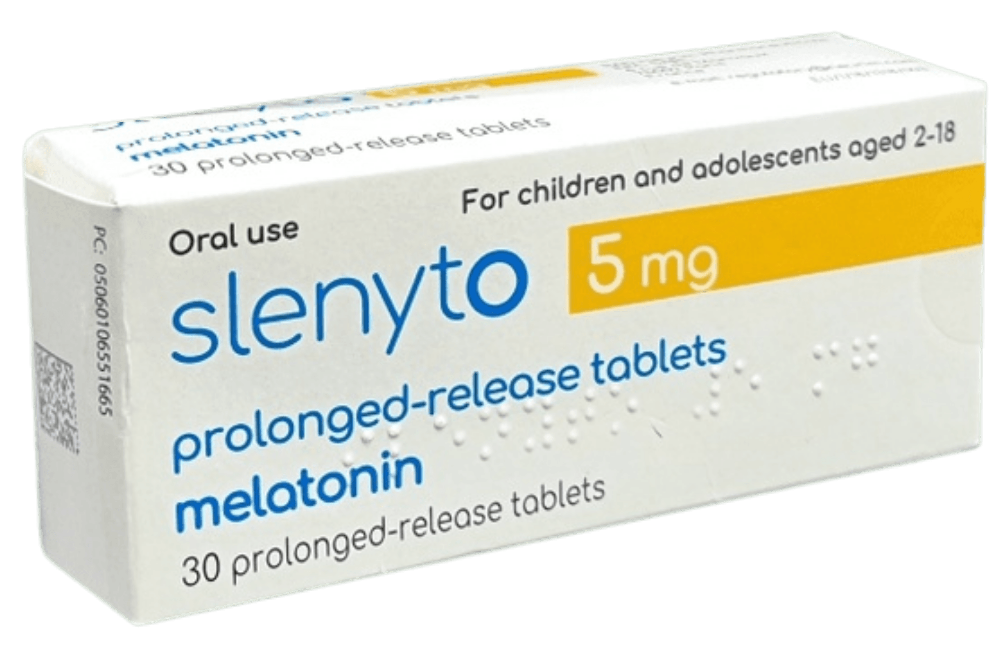 Slenyto is a melatonin that is manufactured in Switzerland.