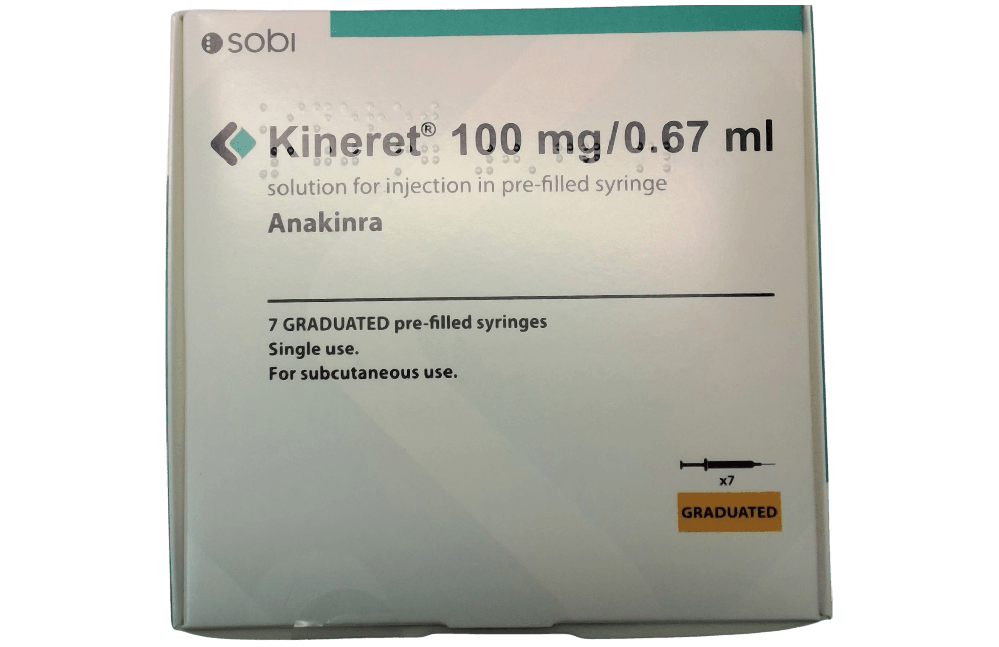 Kineret is manufactured by Sobi in Sweden.