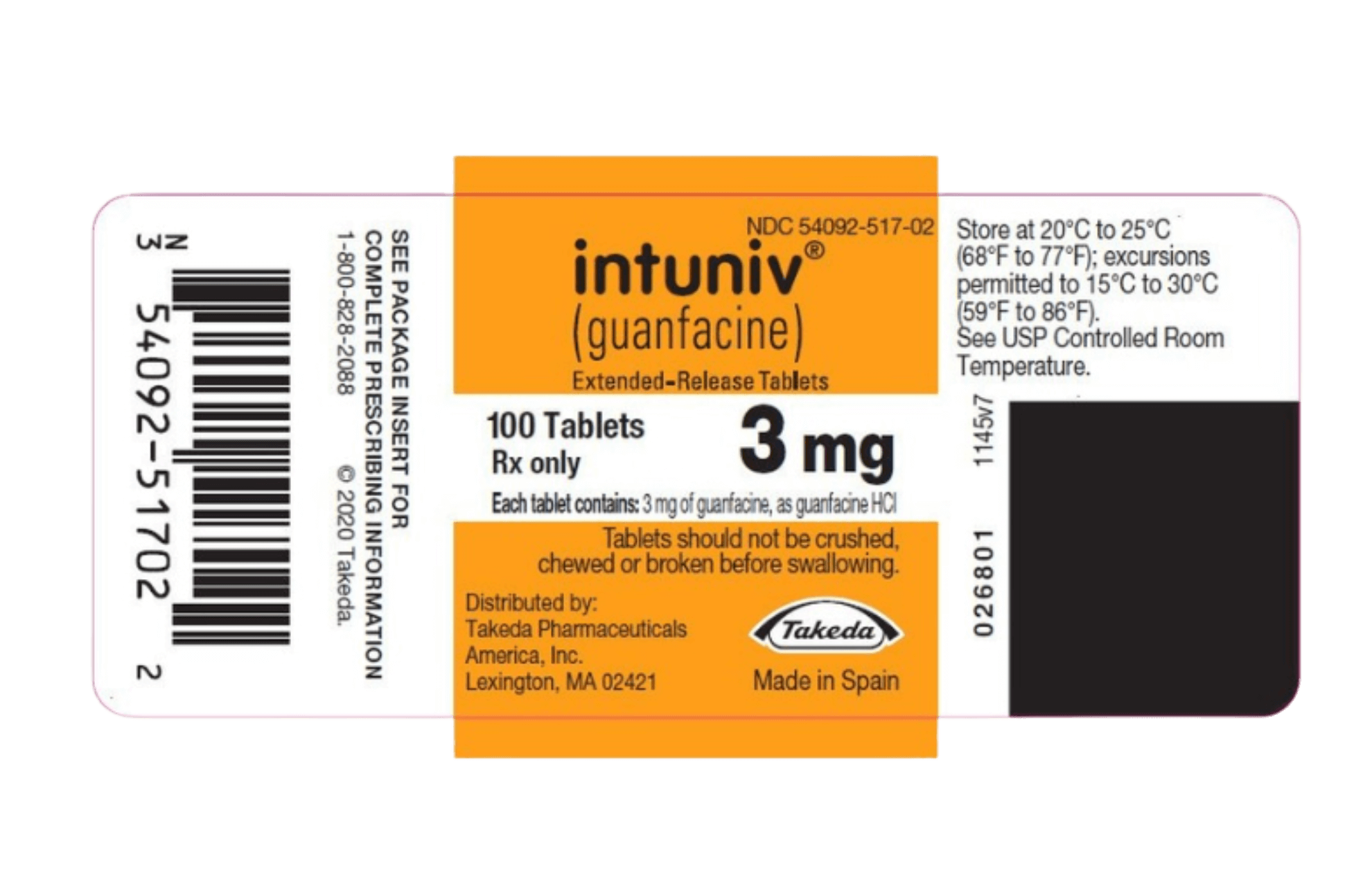 Buy Intuniv XR 3 mg online