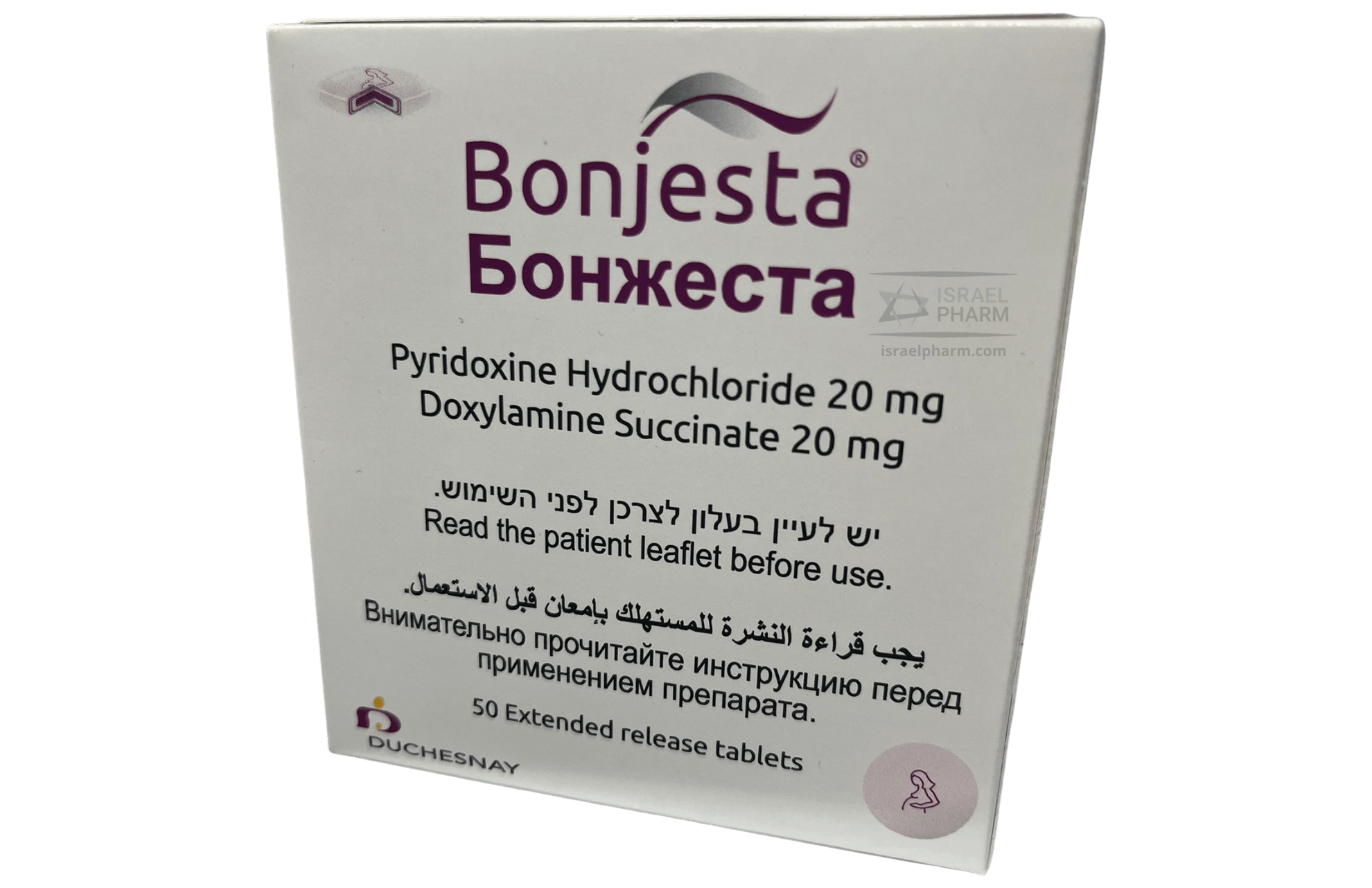 Bonjesta is a morning sickness medication that is used to treat nausea and vomiting.