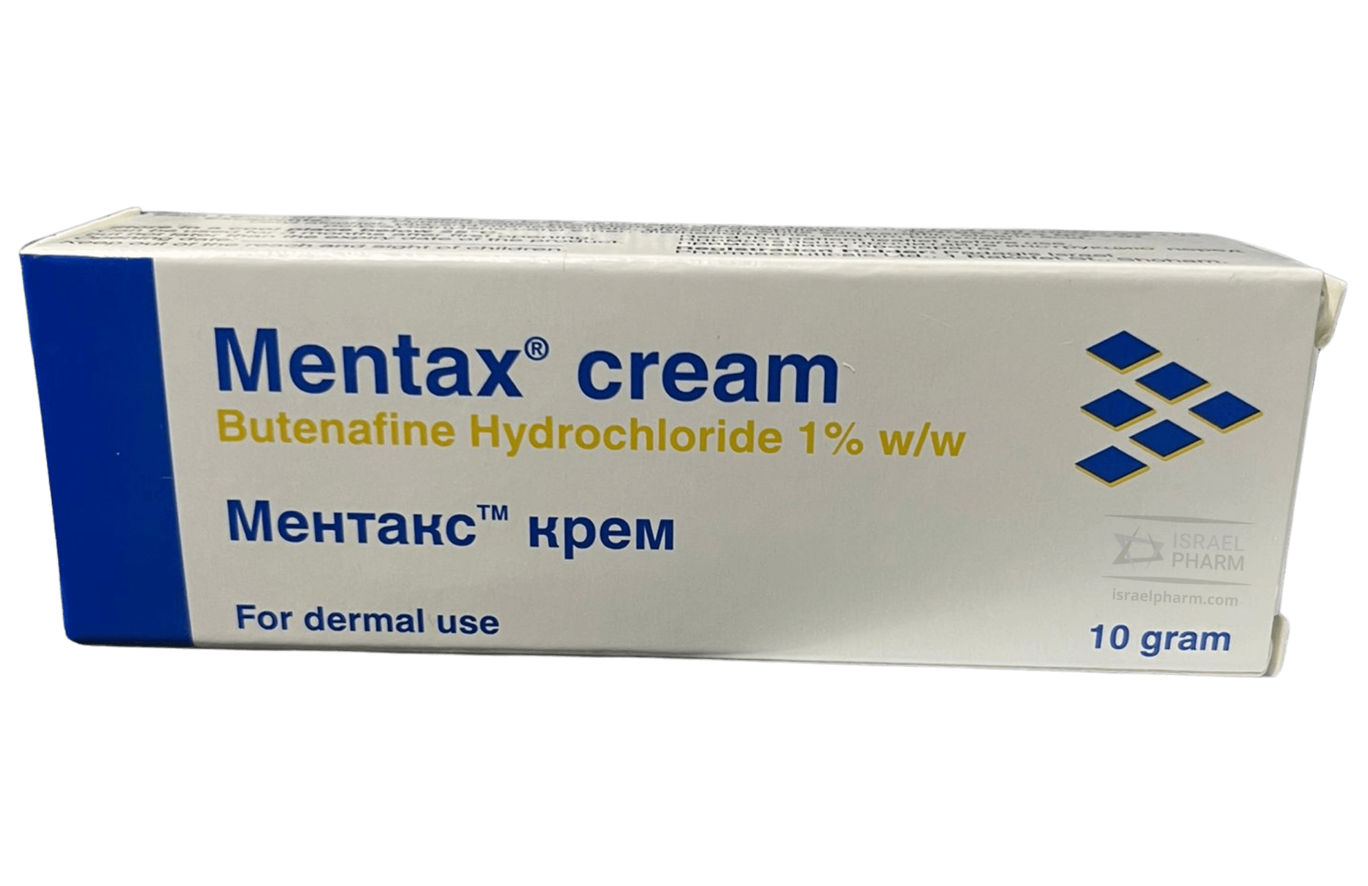 Mentax is an antifungal cream for common skin infections that is manufactured by Padagis.