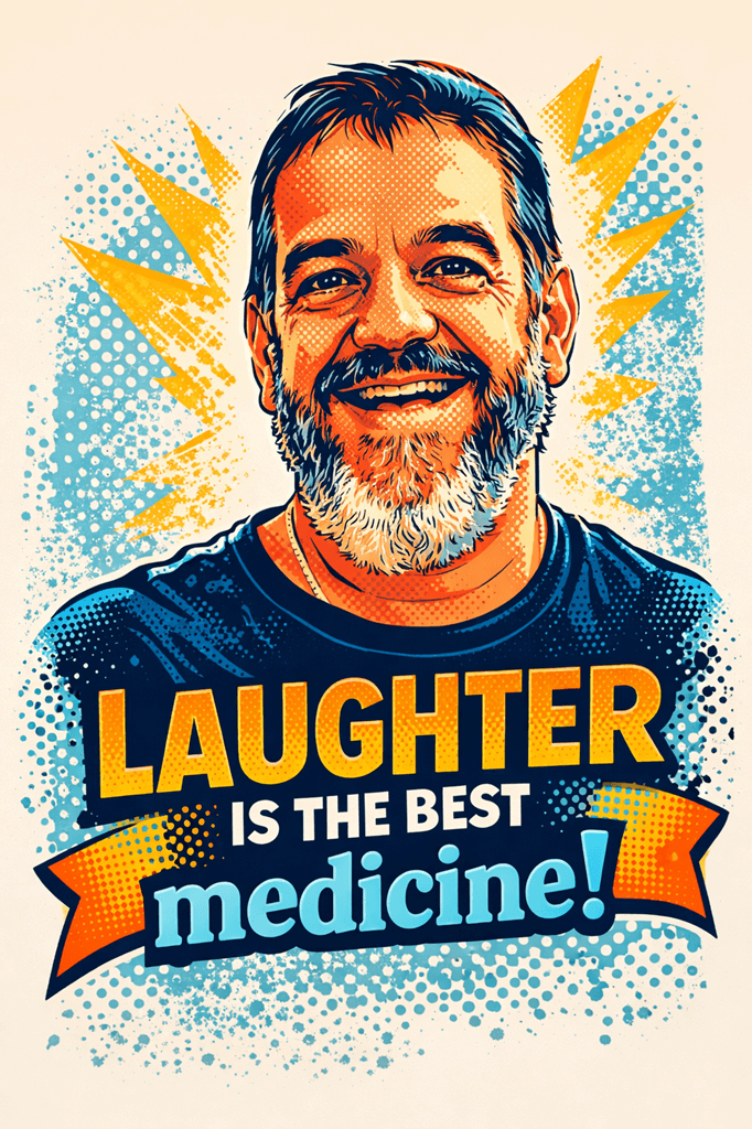 laughing pharmacist