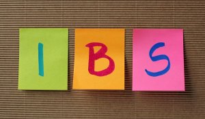 IBS acronym on colorful sticky notes