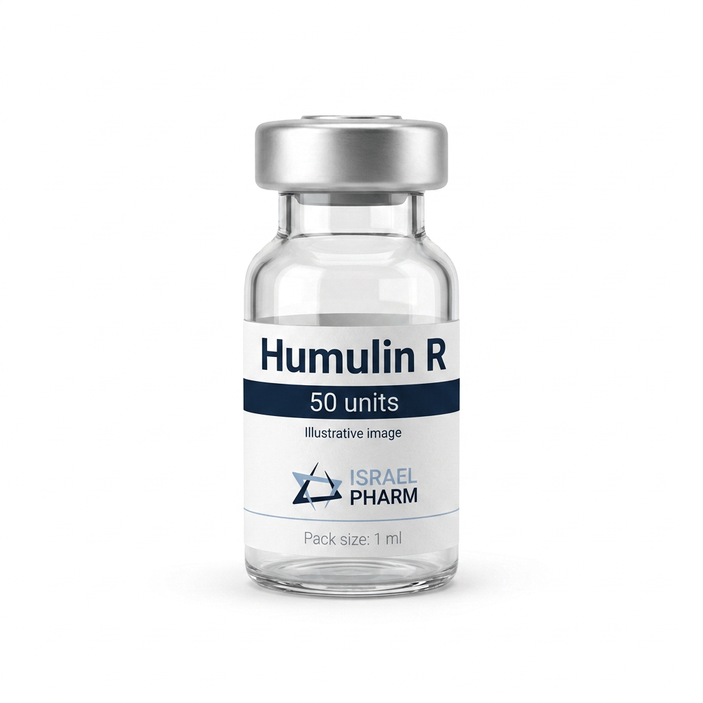 Humulin R - buy online from IsraelPharm