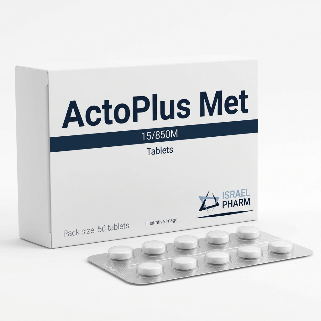ActoPlus Met - buy online from IsraelPharm
