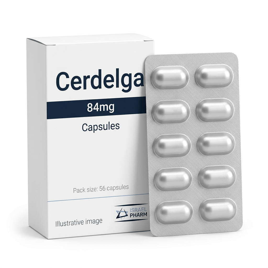 Cerdelga - buy online from IsraelPharm