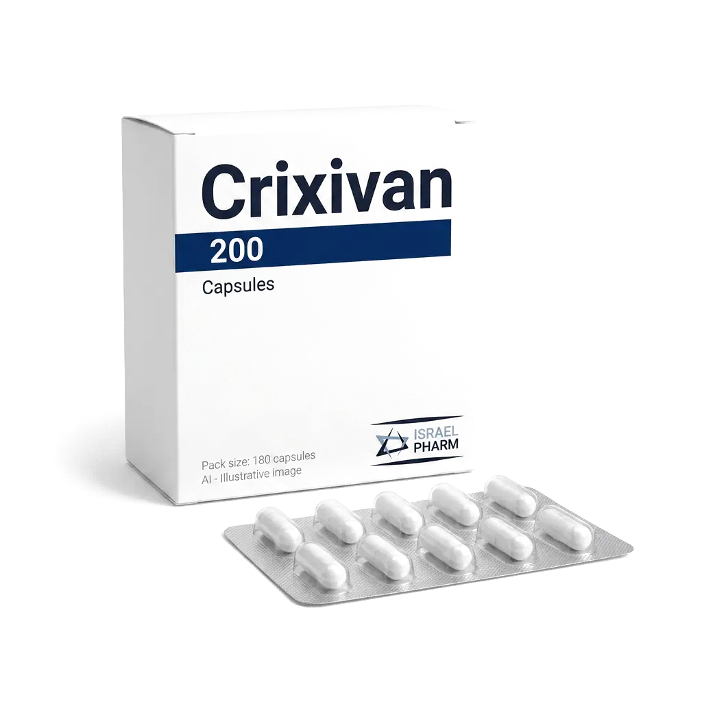 Crixivan - buy online from IsraelPharm