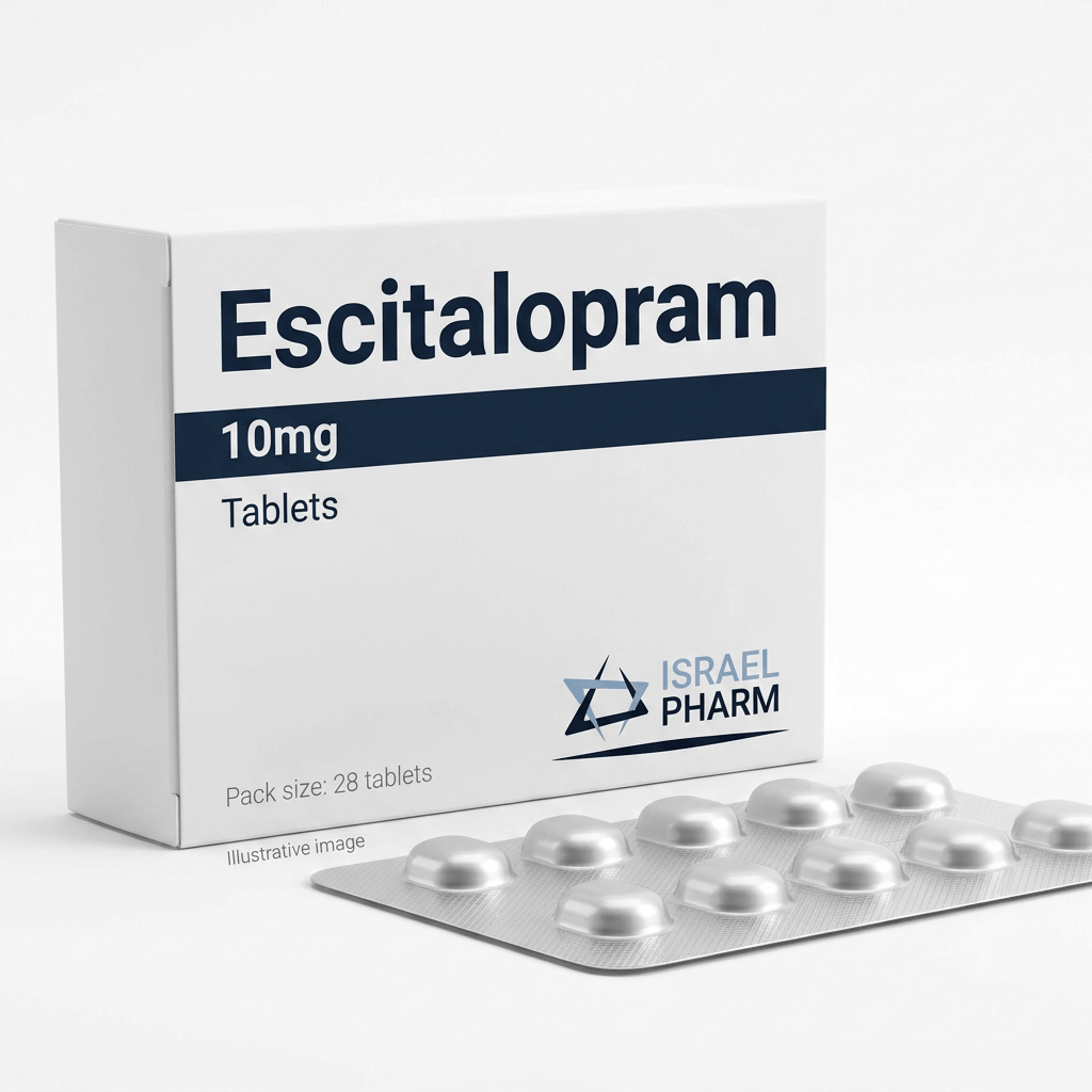 Escitalopram - buy online from IsraelPharm