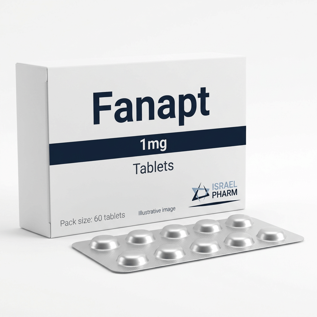 Fanapt - buy online from IsraelPharm