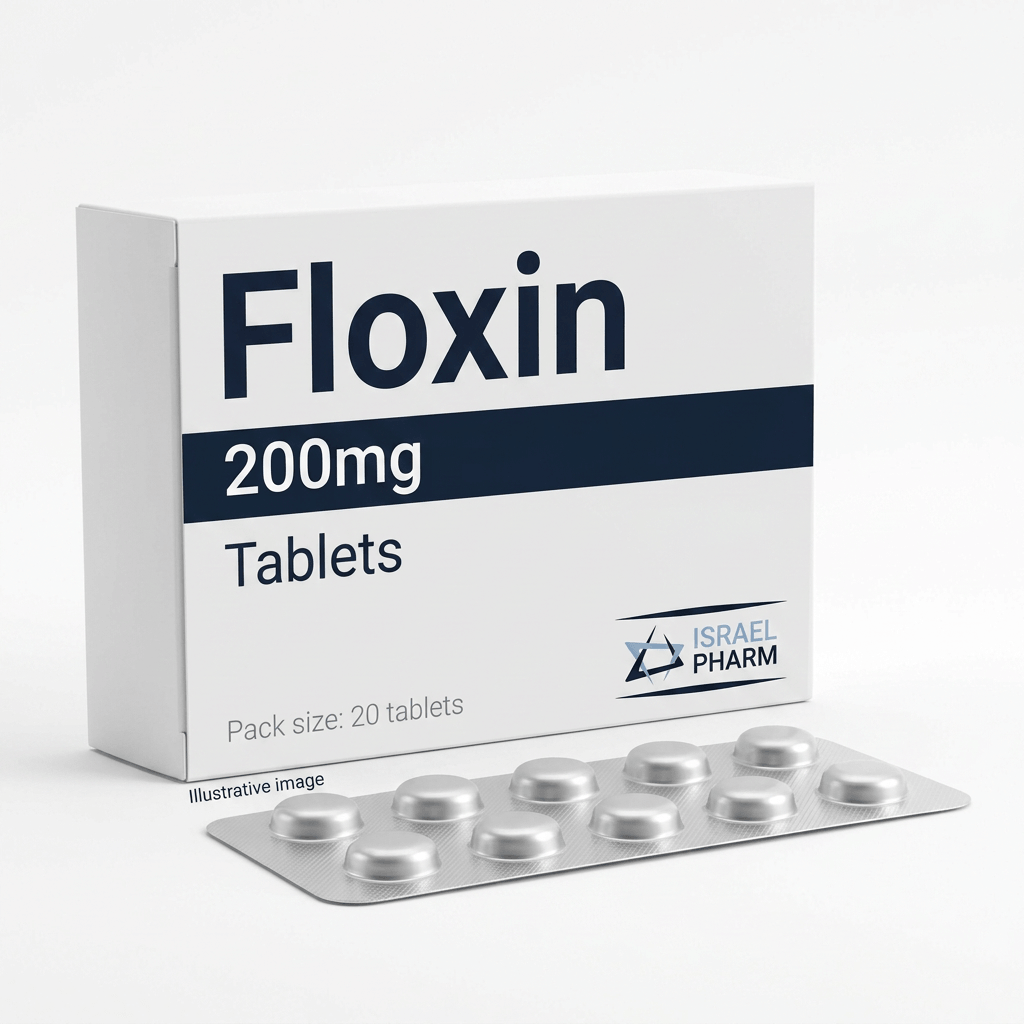 Floxin - buy online from IsraelPharm