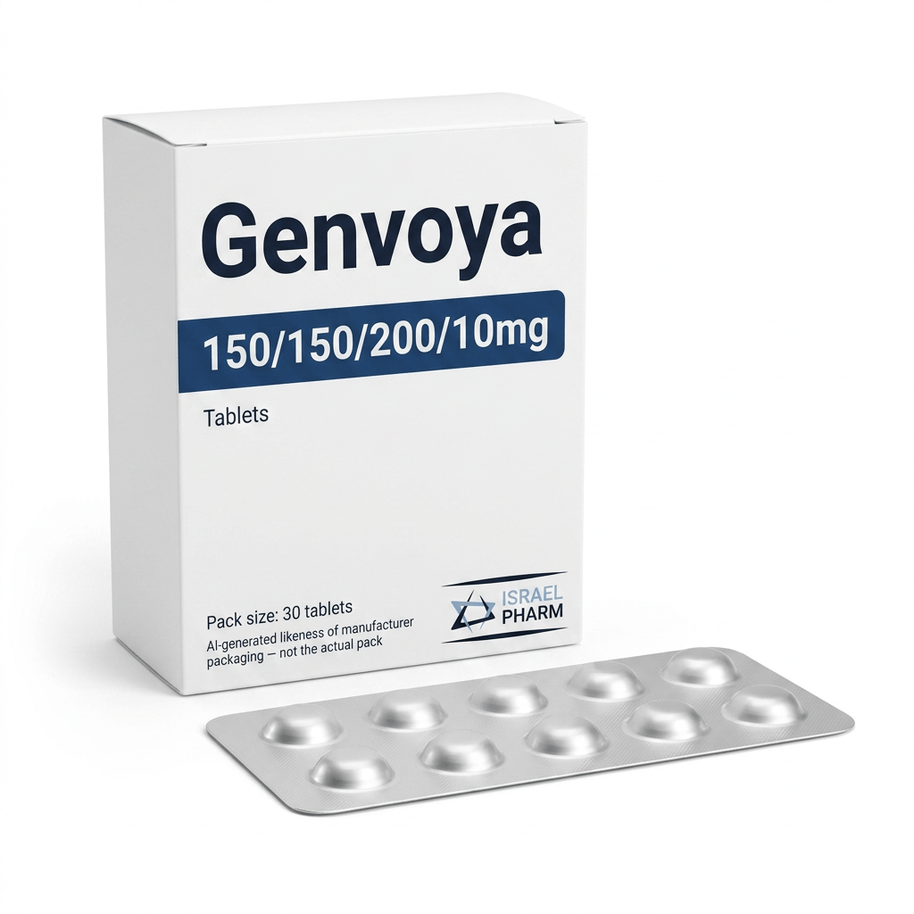 Genvoya - buy online from IsraelPharm