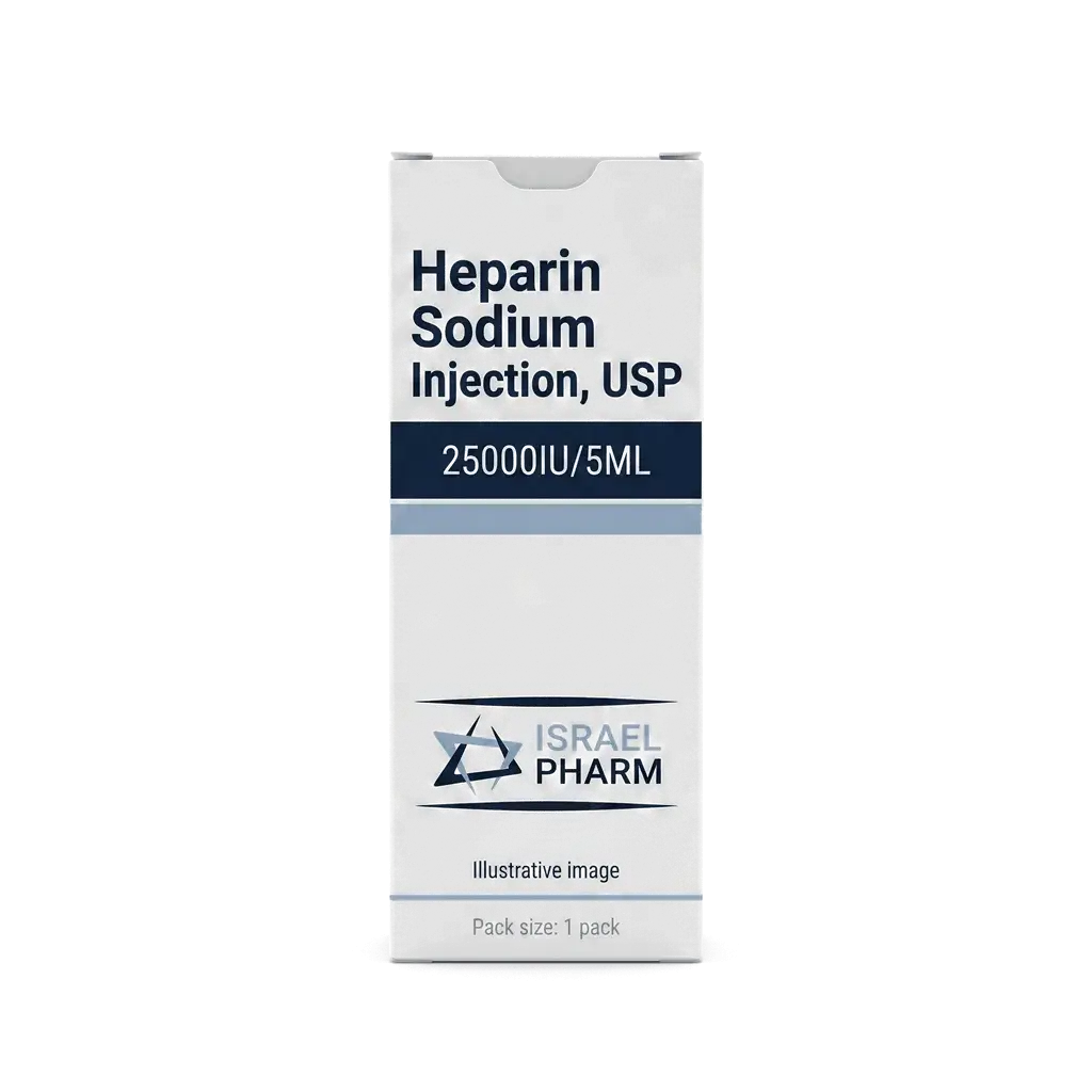 Heparin Sodium Injection, USP - buy online from IsraelPharm