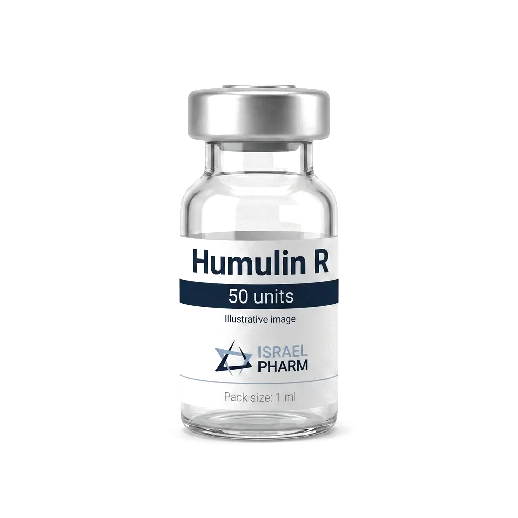 Humulin R - buy online from IsraelPharm