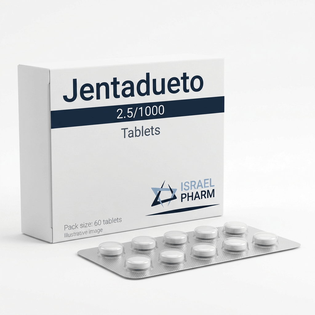 Jentadueto - buy online from IsraelPharm