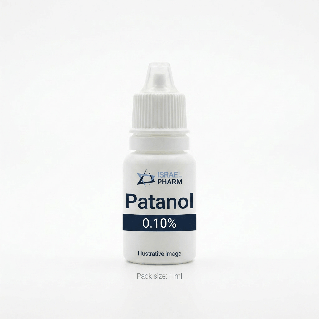 Patanol - buy online from IsraelPharm