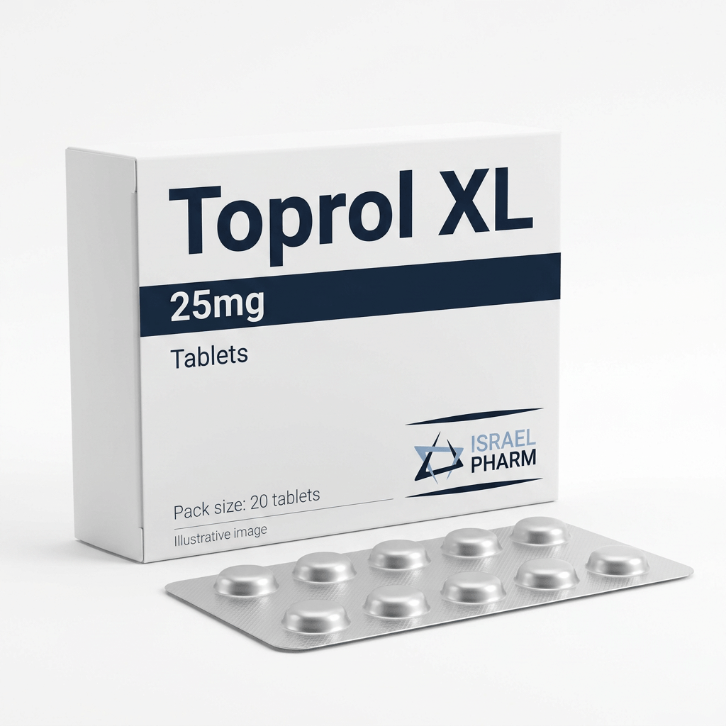 Toprol XL - buy online from IsraelPharm