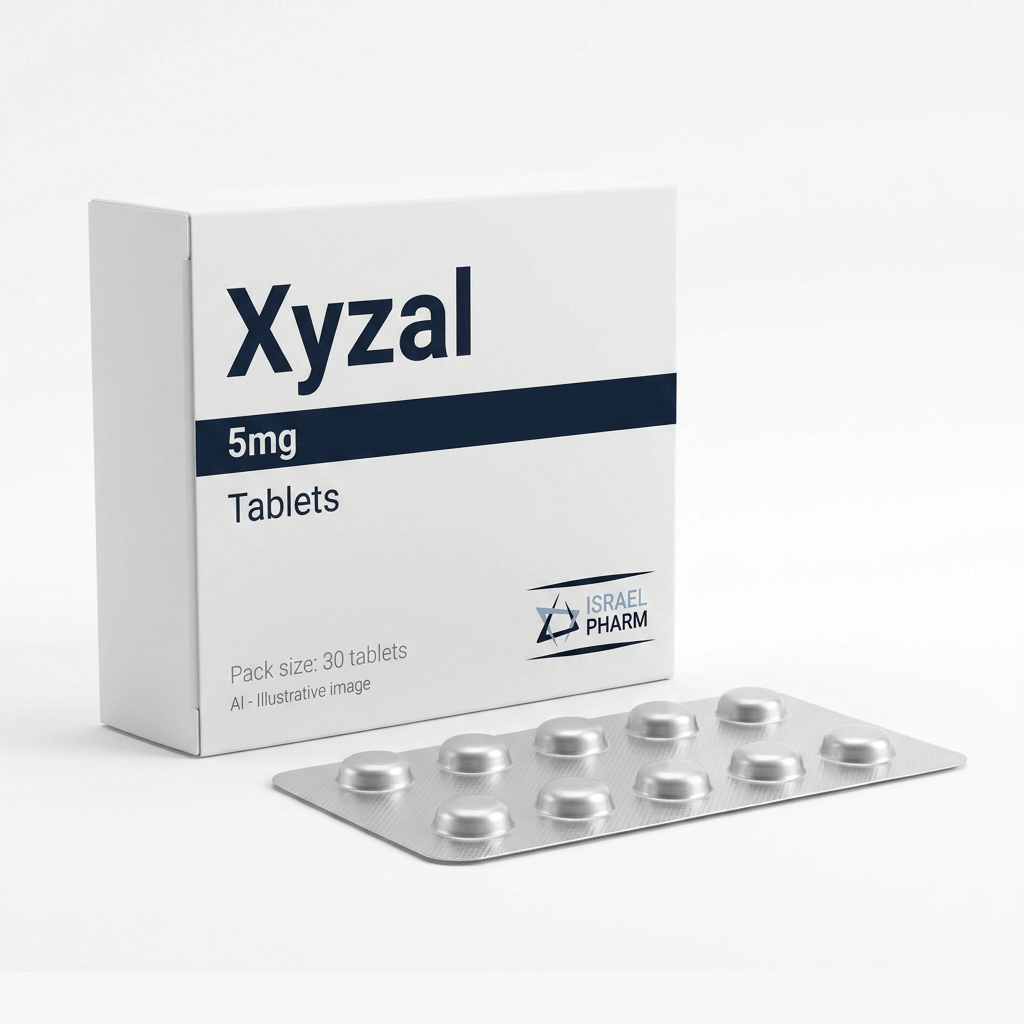 Xyzal - buy online from IsraelPharm