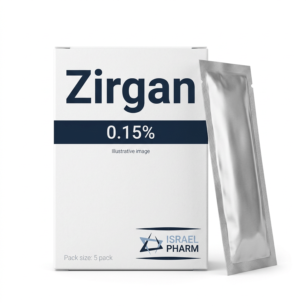 Zirgan - buy online from IsraelPharm
